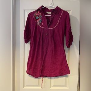 Embroidered shirt